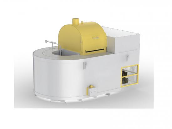 Forno de fusão e dosagem