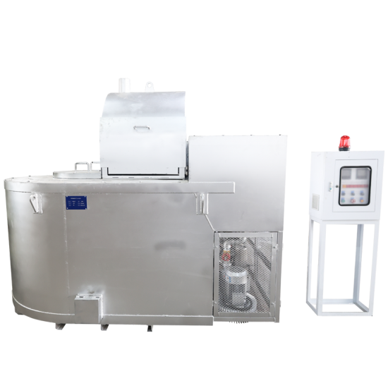 Forno de fusão e dosagem