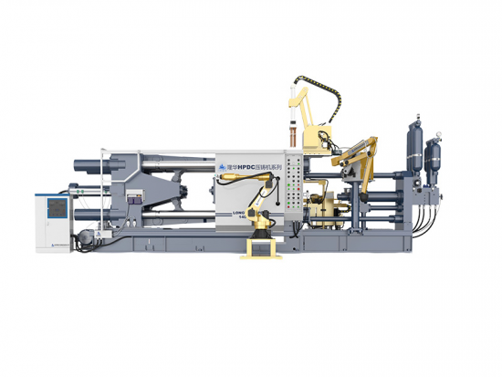 máquina de fundição sob pressão totalmente automática