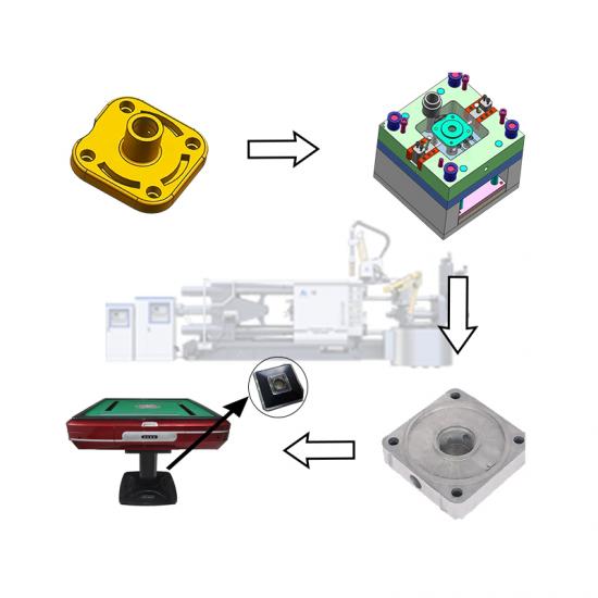 Máquina de fundição sob pressão de base Majiang