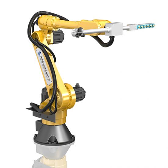 Venda direta do fabricante personalizado Longhua 50KG Fundição de peças especiais robô integrado de pulverização
