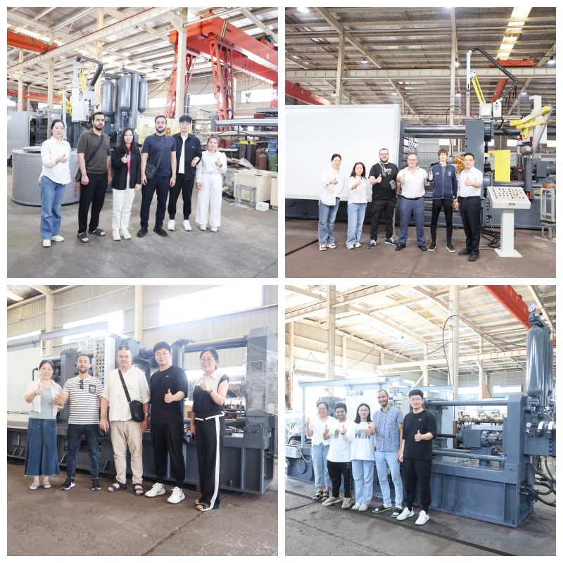 Bem-vindos, clientes internacionais, para visitar a fábrica de Longhua!